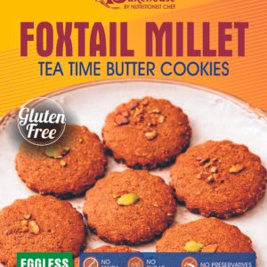 Foxtail Millet Tea Time Butter Cookies