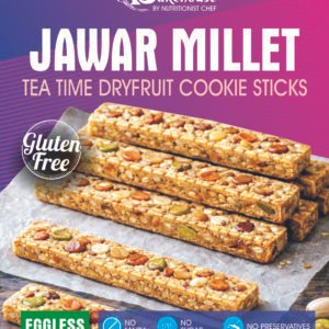 Jowar Millet Tea Time Dryfruit Cookie Sticks