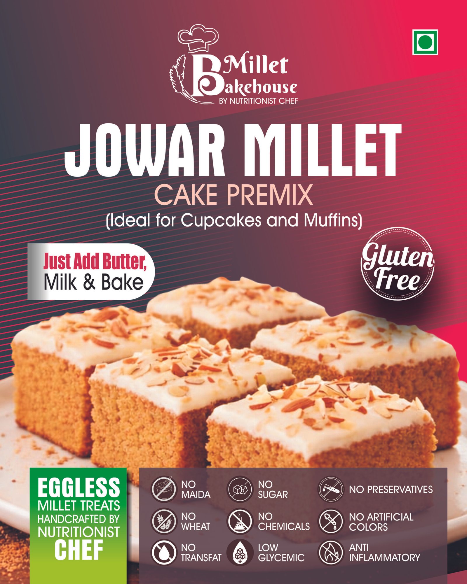 Jowar Millet cake premix