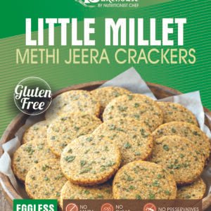 Little Millet Methi Crackers