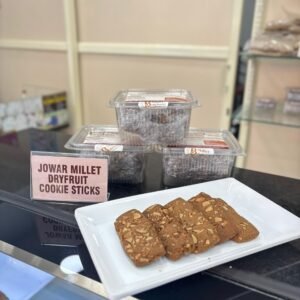 Jowar Millet Sesame Crackers